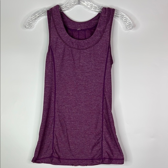 Lululemon Purple Dash Tank Top Size 4 - Picture 1 of 7
